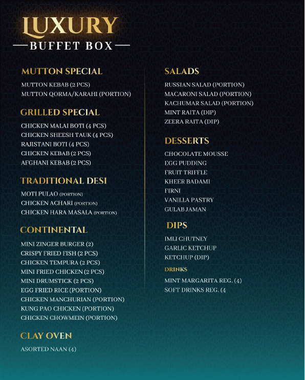 - buffet box 04 - Luxury Buffet Box