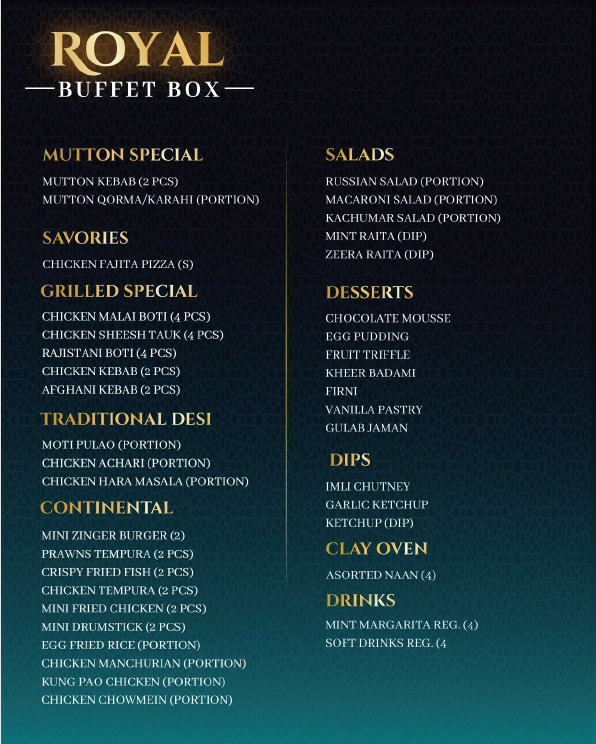 - buffet box 06 - Royal Buffet Box